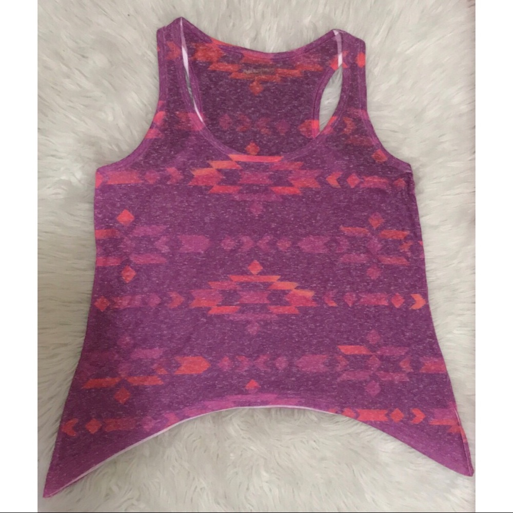 Arizona Tank Top Shirt Summer Tribal Print Aztec